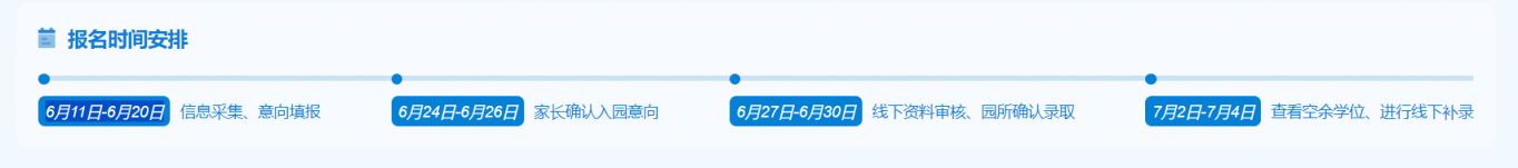 2024北京门头沟区幼儿园报名时间安排一览