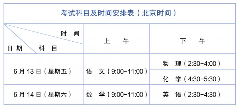 2025成都中考考试时间