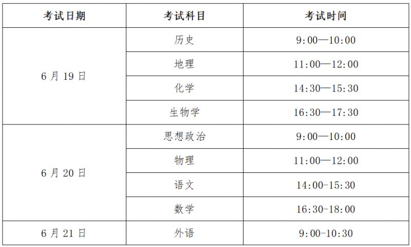 四川高中学业水平合格考试时间2025