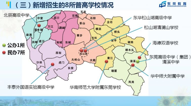 2020东莞新增普通高中有哪几间？