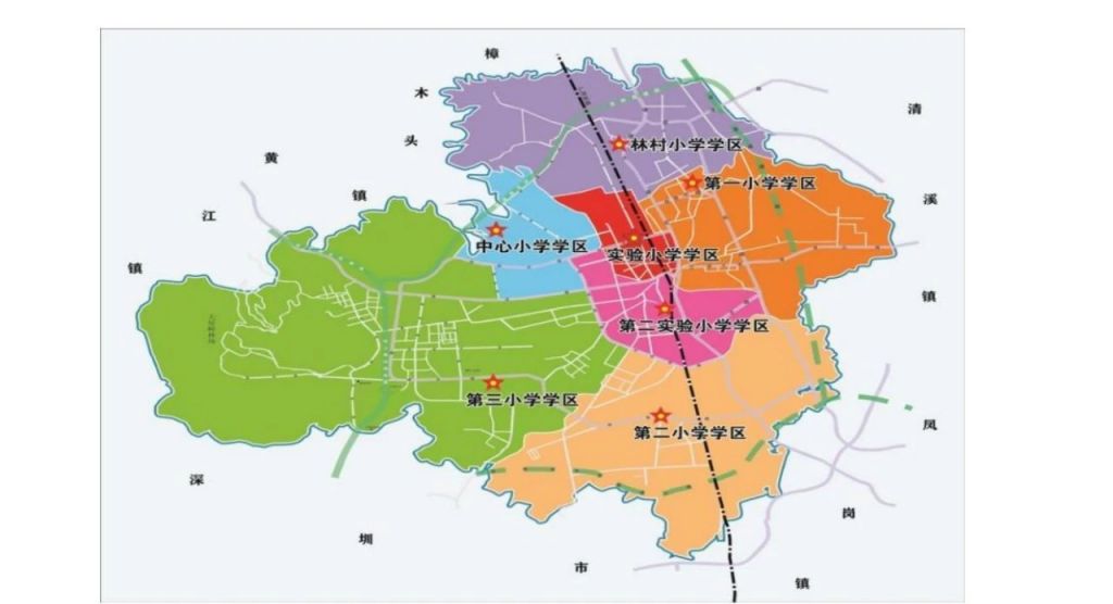 2024东莞塘厦镇公办小学学区分布范围