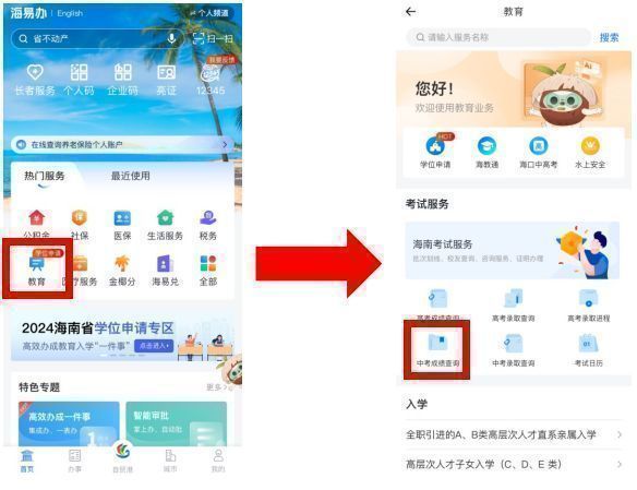 2024海南中考录取率是多少