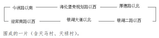 新会圭峰会城初中学区划分图（2025年）