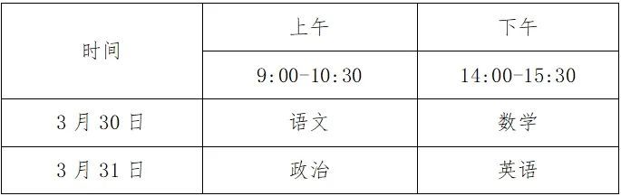 2024宁波高考体育单招文化考试提醒