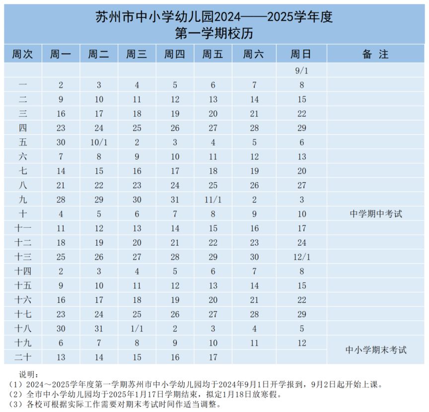 2025江苏中小学幼儿园寒假放假时间