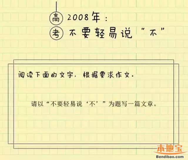 历年广东高考语文作文题目盘点(2005-2018)