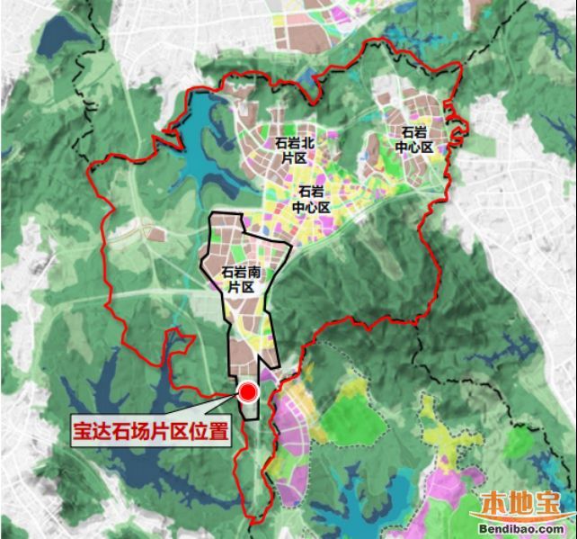 深圳创新创意设计学院选址在哪里（地址+位置图）