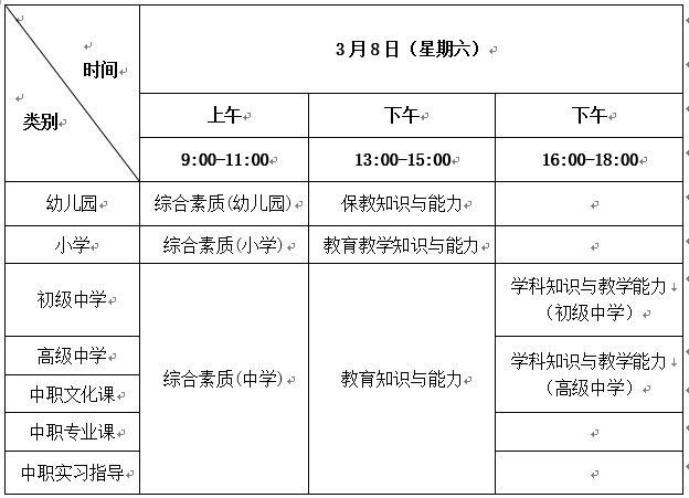 2025年上半年天津市全国中小学教师资格笔试公告