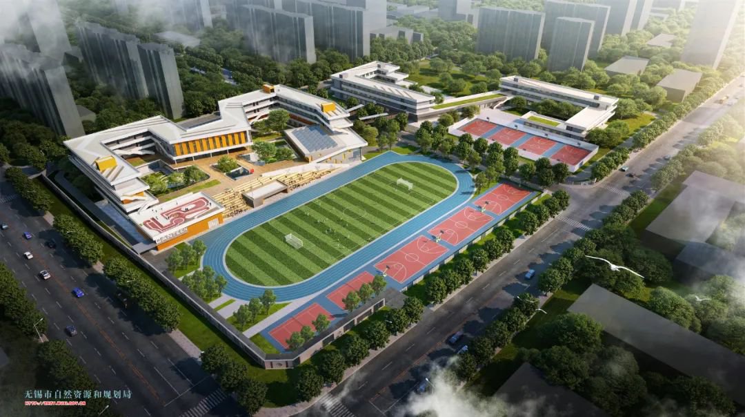 无锡经开区和玺配建小学规划