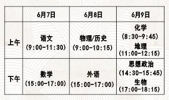 2023无锡梅村高中考点指南（入场要求+考试时间+考场安排）
