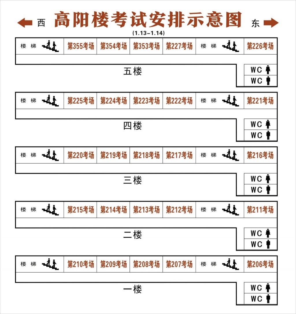 2024年无锡市高中合格性考试三中考点（开放时间+入场口）