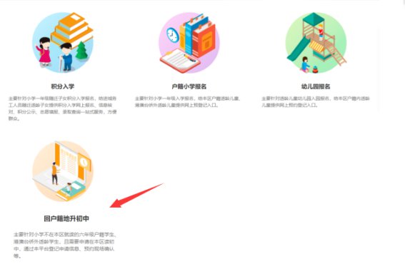 集美户口回集美读初中报名流程