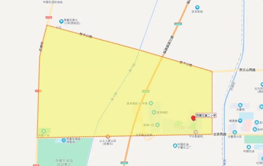 银川28所中小学学片划分