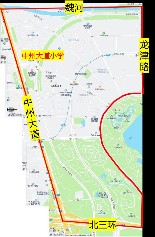 2024郑东新区中州大道小学划片
