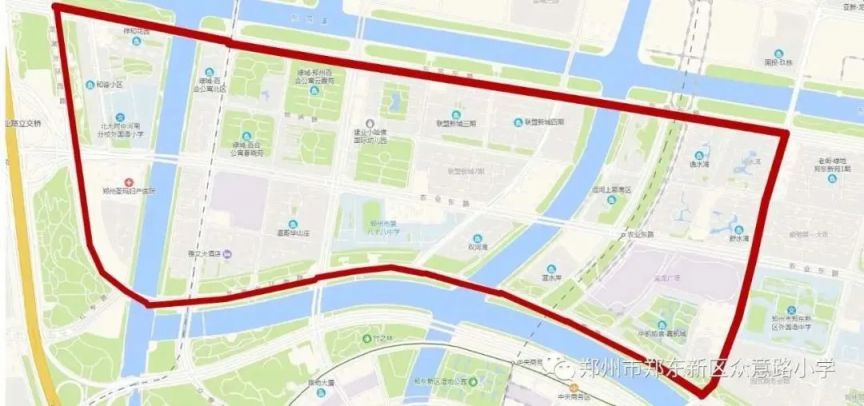2024郑州郑东新区众意路小学招生范围
